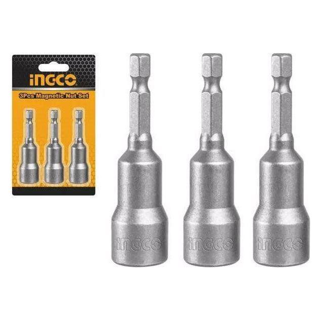 Ingco AMN1231 Magnetic Nut Set 3pcs/Set - KHM Megatools Corp. Ingco AMN1231 Magnetic Nut Set 3pcs/Set - KHM Megatools Corp.
